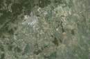 Сателитна снимка на Стара Загора